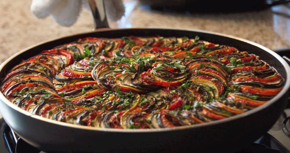 caserola de ratatouille