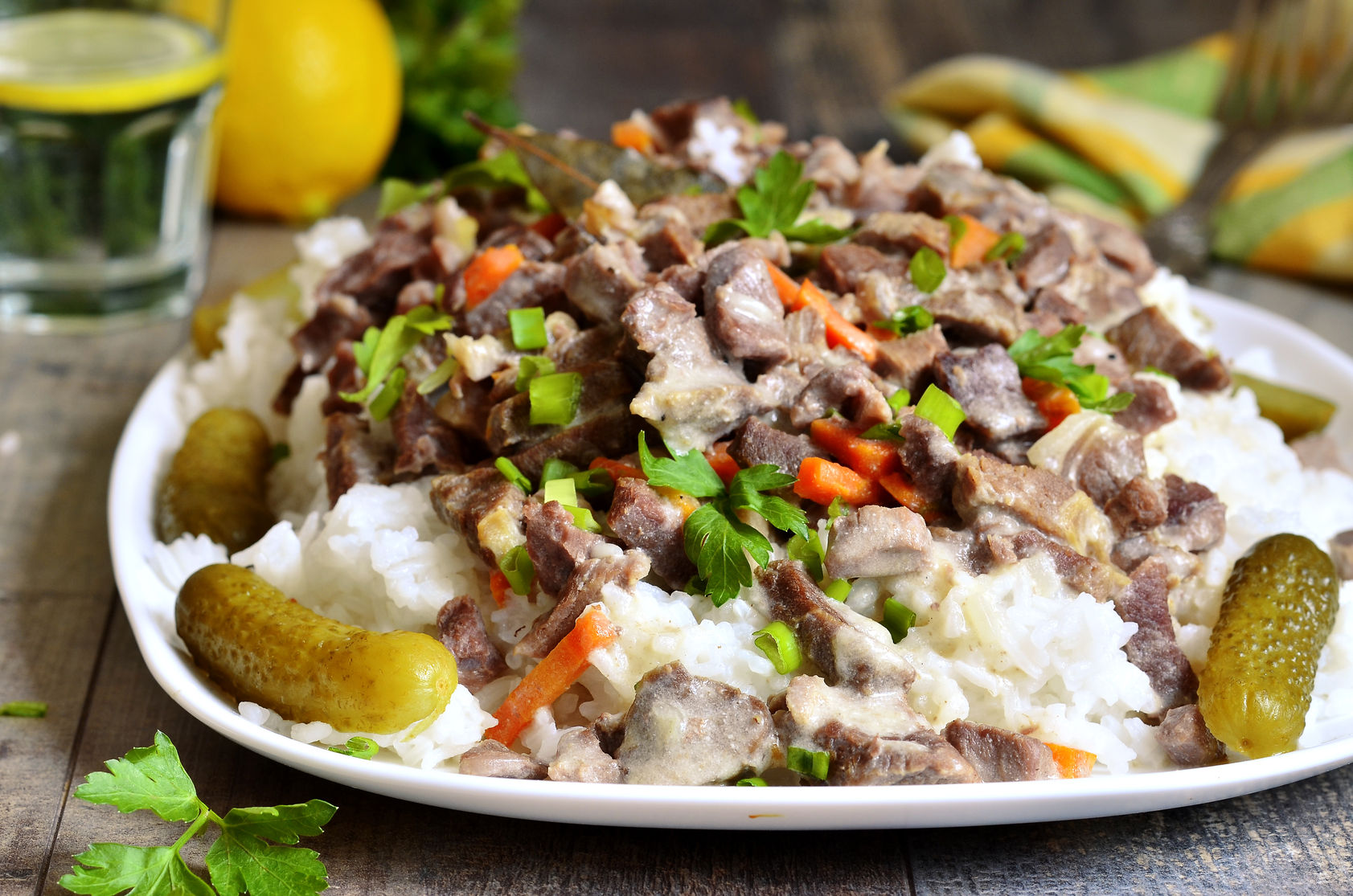 Stroganoff de vita a la Jamie Oliver