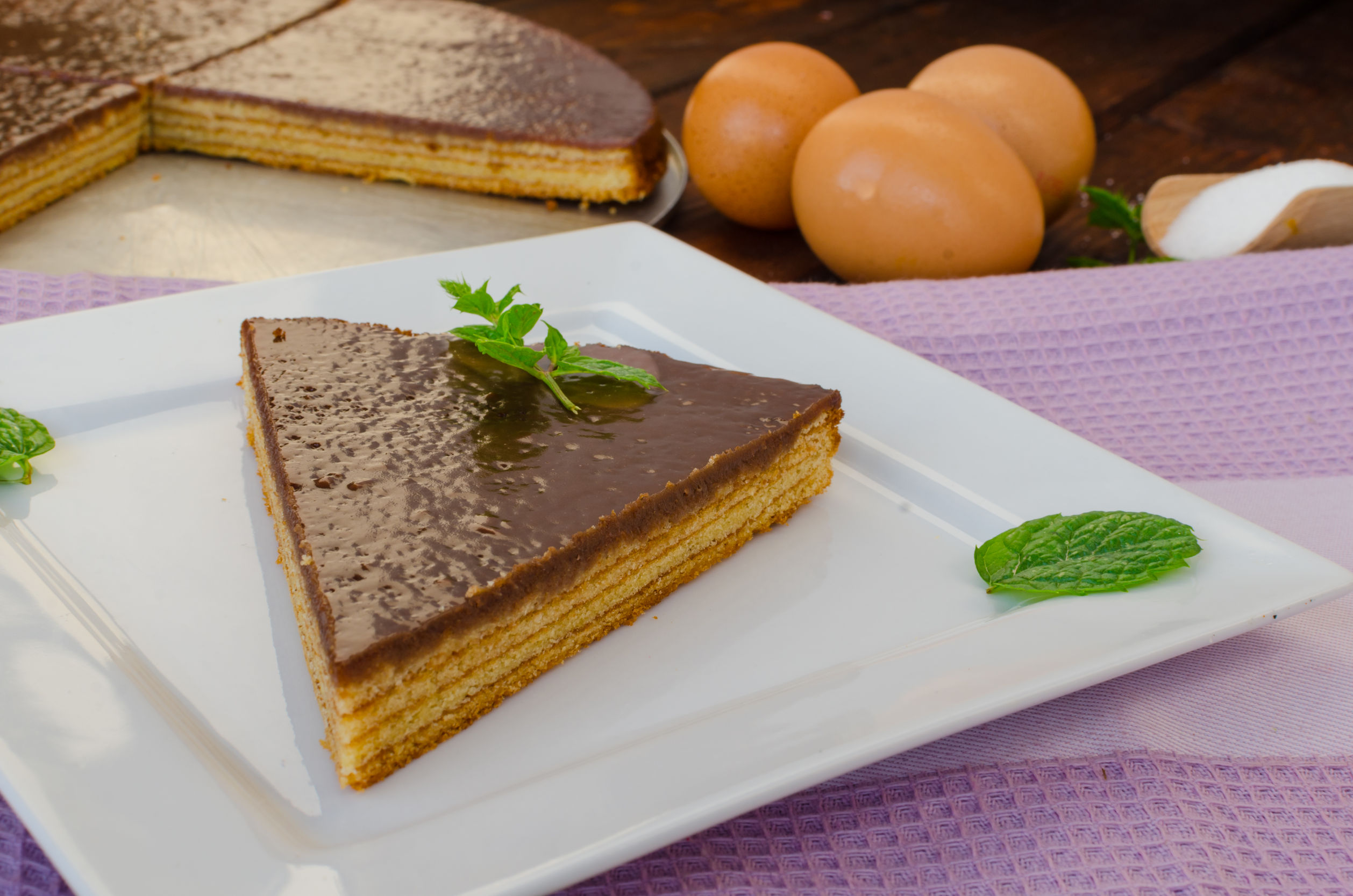 Tort trunchi de copac - Baumkuchen