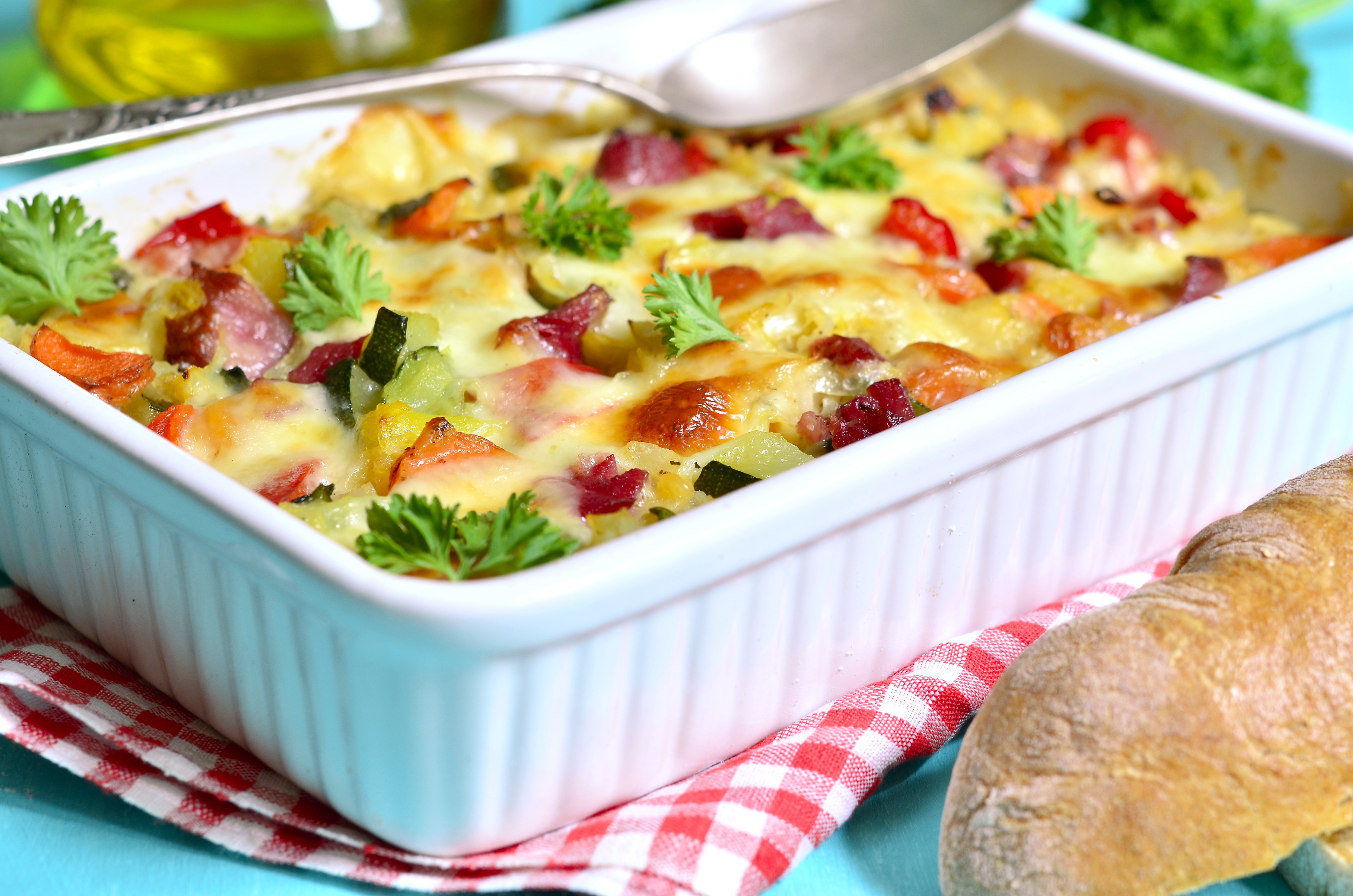 Legume Gratinate Cu Bacon Retete Practice